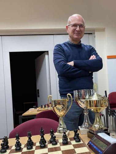 Bert winnaar van drie bekers 28 feb 2023