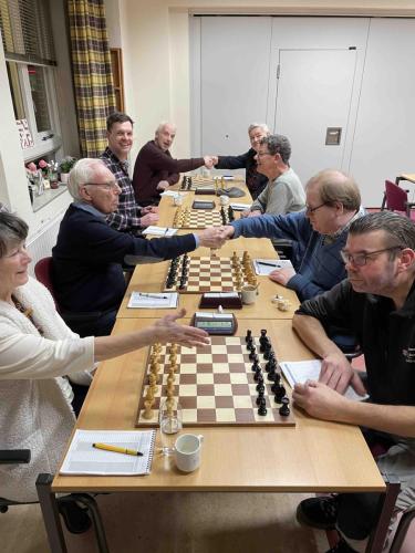 SSC B wint thuis tegen Utile Dulci B 12 12 2023 