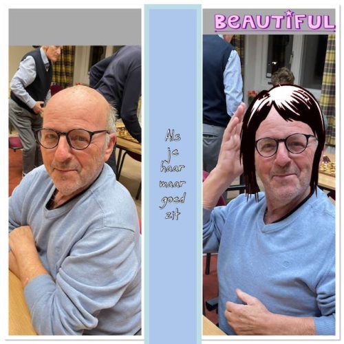 Rapid, Herman: als je haar maar goed zit!