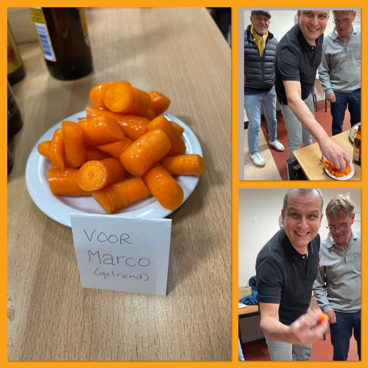 Marco zweet peentjes