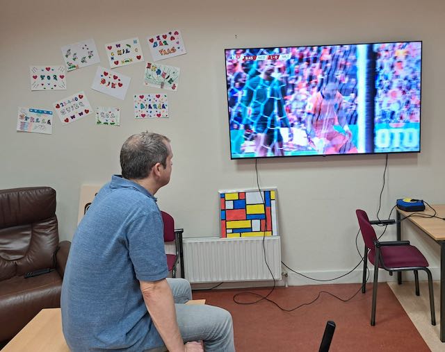 Intussen wint het Nederlands elftal met 8-0 van Malta