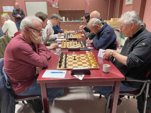 SSC (re) vs Oegstgeest '80A extern 240226, bord 1-4, van een andere kant bekeken