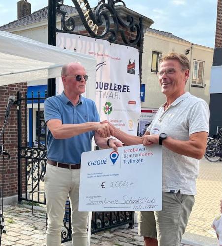 cheque Jacoba van Beierenfonds