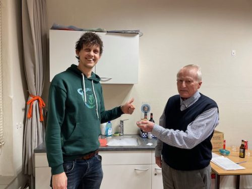 snelschaak 2026 Bernard winnaar B-groep